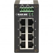 Black Box Lgh008a 8-port Gigabit Industrial Switch