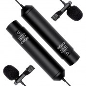 Movo Lv4-o2 Omnidirectional Lavalier Microphone Xlr Pair