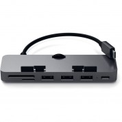 Satechi Usb-c Clamp Hub Pro Space Gray