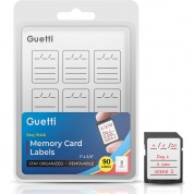 Guetti Labels Memory Card Stickers 90-count