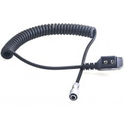 D-tap To 2-pin Power Cable For Bmpcc 6k/4k Coiled