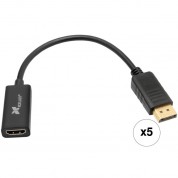 Displayport To Hdmi Adapter 5-pack - Xcellon