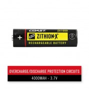 Coast Zx1000 Rechargeable Li-ion Battery For Xp11r