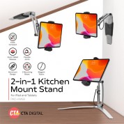 Digital Multi-flex Tablet Stand Mount Black