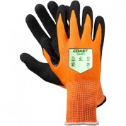 Coast Sg400 Hi-vis Glow Safety Gloves - Large