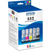 Epson Claria Et Premium T552 5 Color Ink Bottles 70ml