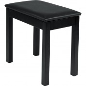 Gator Deluxe Wooden Piano Bench Black