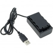 Usb To Panasonic Ag-vbr59 Dummy Battery Adapter Cable