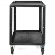 Conecarts Large 2-shelf Cart With 3d Rubber Mat