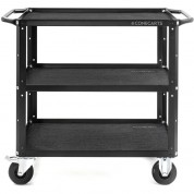 Conecarts 3-shelf Cart With Black Moquette & Logo