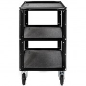 Conecarts 3-shelf Cart With Black Moquette & Logo