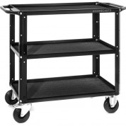 Conecarts 3-shelf Cart With Black Moquette & Logo