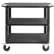 Conecarts 3-shelf Cart With High-density Foam