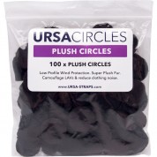 Remote Audio Ursa Plush Circles 100-pack Black