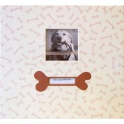 Mcs 12x12 Scrapbook With Photo Opening (dog Bone)