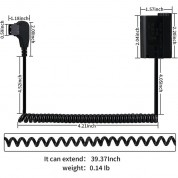 Andycine D-tap To Nikon En-el15 Dummy Battery Cable