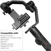 Andycine Arca-compatible Quick Release Clamp Manfrotto Plate