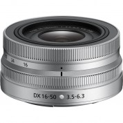 Nikon Nikkor Z Dx 16-50mm F/3.5-6.3 Vr Silver Lens