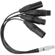 Camvate Lemo To Xlr Audio Cable For Atomos Shogun/inferno