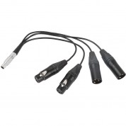 Camvate Lemo To Xlr Audio Cable For Atomos Shogun/inferno