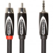 Roland 3.5mm Trs To Dual Rca Cable 10ft