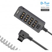 Camvate D-tap Hub With Coiled Cable & Usb/dc Outputs