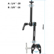 Camvate Crab Clamp With Magic Arm (upgraded Locking Lever)