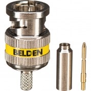 Belden Hd Bnc Crimp Connector Yellow Band 50-pack