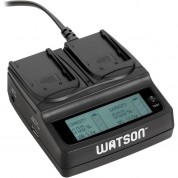 Watson Duo Lcd Charger Kit For Cgr-d Series Batteries