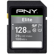 Pny 128gb Elite Uhs-i Sdxc Memory Card