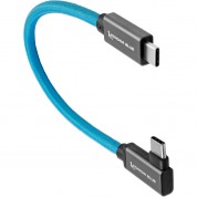 Kondor Blue Right-angle Usb-c 3.1 Gen 2 Cable 12