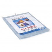 Clearfile Archival-plus Print Page Holds 8 4x6 Prints - 100 Pack