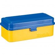 Kodak Steel 120/135mm Film Case Blue Yellow