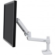 Ergotron Lx Monitor Arm With Low-profile Clamp - White