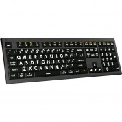 Logickeyboard Astra 2 Large-print Keyboard For Mac Us English