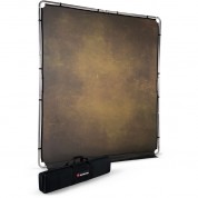 Manfrotto Ezyframe Vintage Background Kit 6.5x7.5 Olive