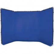 Manfrotto Panoramic Background Kit Chromakey Blue 13x7.5