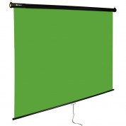 Angler Retractable Background Chroma Green 6.25x6.6'