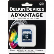 Delkin 64gb Uhs-i Sdxc Memory Card