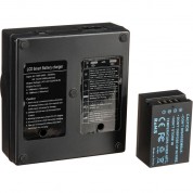 Bescor Npt125 Battery & Dual Bay Charger For Fujifilm Cameras