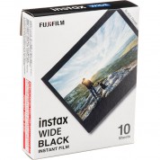 Fujifilm Instax Wide Black Instant Film 10 Exposures