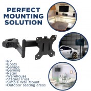 Mount-it! Full Motion Monitor Mount - Vesa 75x75 To 100x100