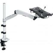 Articulating Desk Mount With Usb Cooling Fan For Laptops