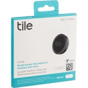 Tile Sticker Bluetooth Tracker 2022 Black