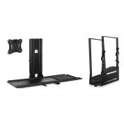 Monitor Keyboard Wall Mount With Pc Holder - Mount-it!