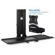 Monitor Keyboard Wall Mount With Pc Holder - Mount-it!