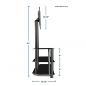 Mount-it! Extra-large Tv Entertainment Center For Home Theater