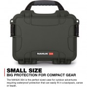 Nanuk 904 Olive Case With Foam