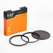 K&f Concept Nano-x Magnetic Black Mist Filter 55mm