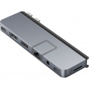 Hyper Duo Pro 7-in-2 Usb-c Hub Space Gray